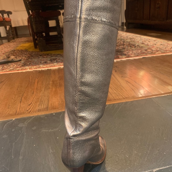 Marc Jacobs pewter metallic boots - Picture 13 of 16